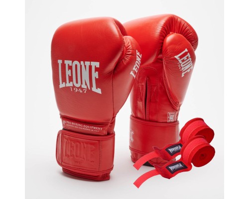 Боксерські рукавички Leone GN111 The Greatest Red 14 унцій (GN111_Red_14oz)