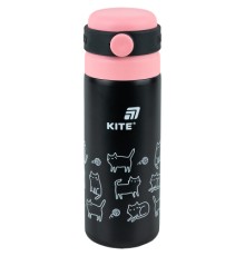 Термос Kite 500 мл, чорний (K25-1222-3)