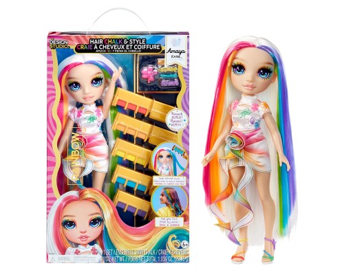 Лялька Rainbow High Крейда для волосся і стиль Амая (526780)