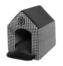 Будиночок для тварин Chloe's Home Positano M чорний (CLH4579)