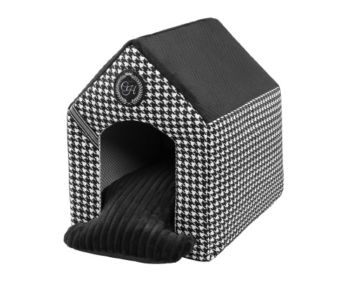 Будиночок для тварин Chloe's Home Positano M чорний (CLH4579)