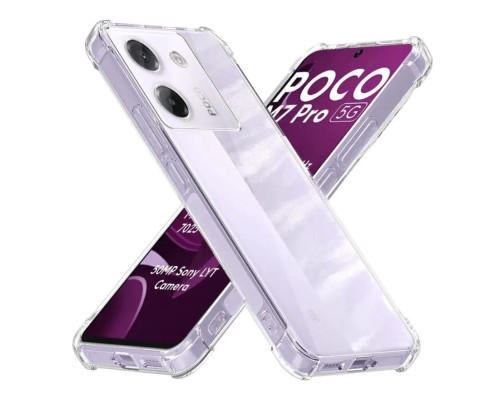 Чохол до мобільного телефона BeCover Anti-Shock Poco M7 Pro 5G Clear (713809)