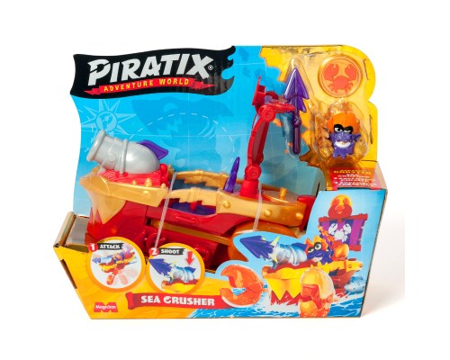 Ігровий набір Piratix S Піратський корабель Морський громовик (PPXSP114IN20)