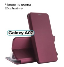Чохол до мобільного телефона BeCover Exclusive Samsung Galaxy A07 SM-A075 Red Wine (713887)