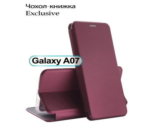 Чохол до мобільного телефона BeCover Exclusive Samsung Galaxy A07 SM-A075 Red Wine (713887)