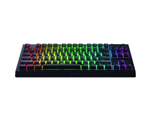 Клавіатура Razer BlackWidow V4 Low-Profile TKL Wireless/Bluetooth/USB Yellow switch UA Black (RZ03-05450100-R3M1)