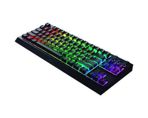 Клавіатура Razer BlackWidow V4 Low-Profile TKL Wireless/Bluetooth/USB Yellow switch UA Black (RZ03-05450100-R3M1)