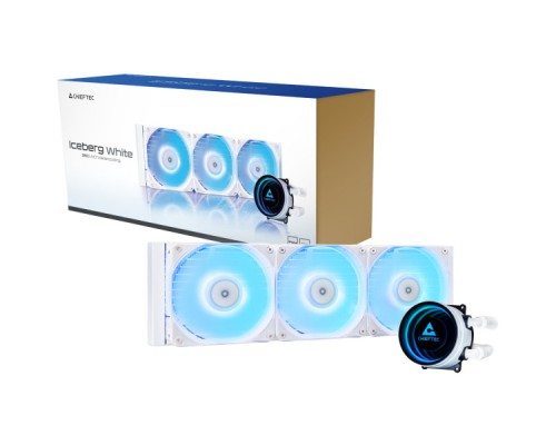 Система рідинного охолодження Chieftec Iceberg 360 ARGB WHITE (CLC-360-RGB-W)