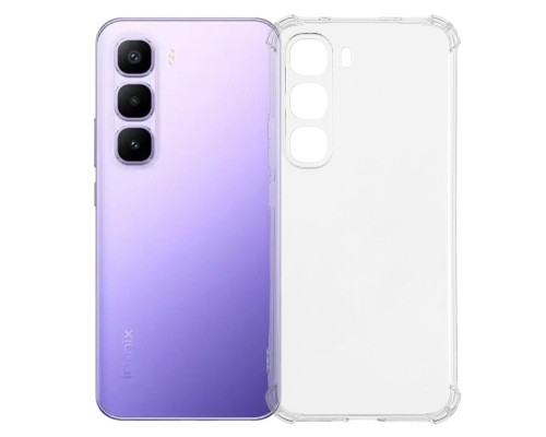 Чохол до мобільного телефона BeCover Anti-Shock Infinix Hot 60 Pro 4G (X6885) Clear (714560)