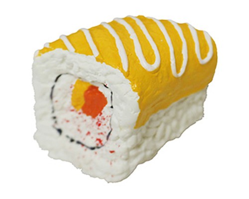 Іграшка для собак MISOKO&CO Форма суші жовта 4.4 см (BEIRJ03528)