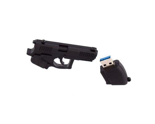 USB флеш накопичувач ColorWay Pistol 32 GB 3.0 Black (CW-USBPL32) 