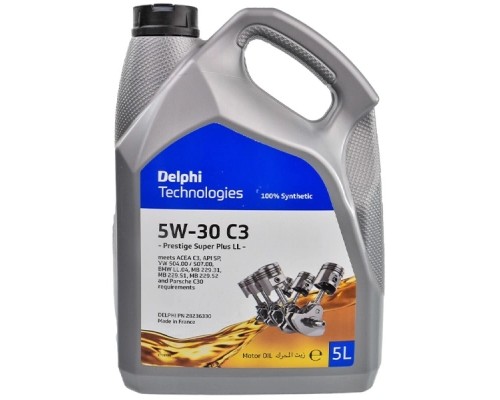 Моторна олива Delphi Prestige Super Plus LL 5W-30, 5л (28236330)