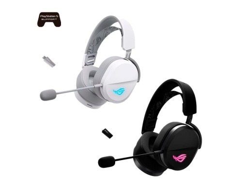 Навушники ASUS ROG Pelta RGB Wireless White (90YH0410-BHUA10)