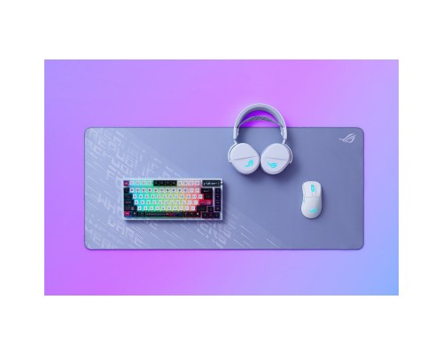 Навушники ASUS ROG Pelta RGB Wireless White (90YH0410-BHUA10)