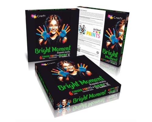 Набір для творчості ArtCraft Яскрава мить чорне полотно (5030-AC)