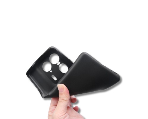 Чохол до мобільного телефона BeCover Silicone Motorola Edge 50 Ultra Black (714689)