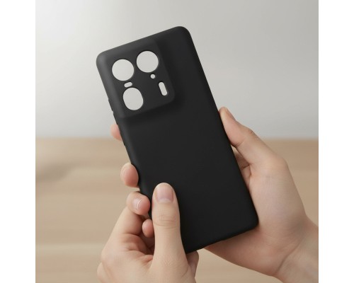 Чохол до мобільного телефона BeCover Silicone Motorola Edge 50 Ultra Black (714689)