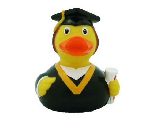 Іграшка для ванної Funny Ducks Выпускник утка (L1887) Іграшка для ванної Funny Ducks Выпускник утка (L1887)