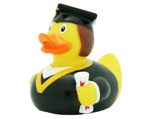 Іграшка для ванної Funny Ducks Выпускник утка (L1887) Іграшка для ванної Funny Ducks Выпускник утка (L1887)