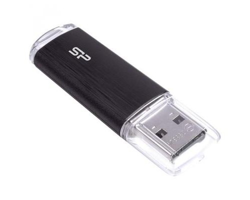 USB флеш накопичувач Silicon Power 8GB Ultima U02 Black USB 2.0 (SP008GBUF2U02V1K) USB флеш накопичувач Silicon Power 8GB Ultima U02 Black USB 2.0 (SP008GBUF2U02V1K)