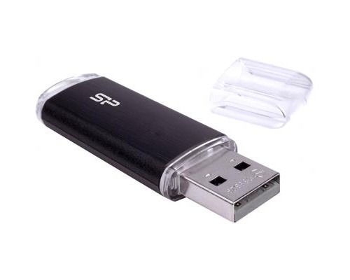 USB флеш накопичувач Silicon Power 8GB Ultima U02 Black USB 2.0 (SP008GBUF2U02V1K) USB флеш накопичувач Silicon Power 8GB Ultima U02 Black USB 2.0 (SP008GBUF2U02V1K)