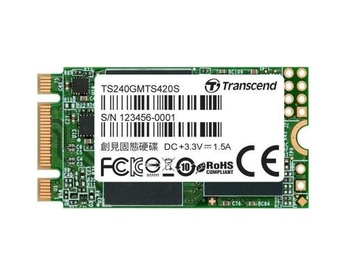 Накопичувач SSD M.2 2242 240GB Transcend (TS240GMTS420S)