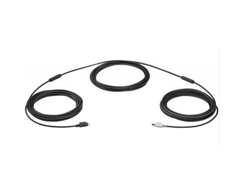 Кабель мультимедійний Logitech Extender Cable for Group Camera 15m Business MINI-DIN (939-001490)