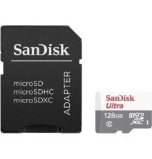 Карта пам'яті SanDisk 128GB microSDXC class 10 UHS-I Ultra (SDSQUNS-128G-GN6TA)