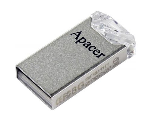 USB флеш накопичувач Apacer 64GB AH111 Crystal USB 2.0 (AP64GAH111CR-1) 