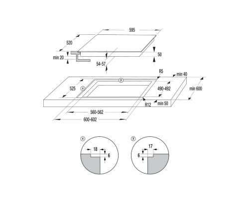 Варочна поверхня Gorenje ECT643BSC