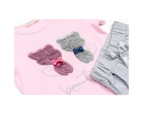 Набір дитячого одягу Breeze з кошенятами (10843-110G-pink)