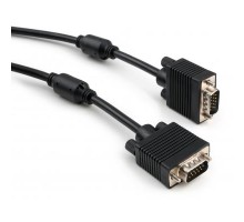 Кабель мультимедійний VGA 10.0m ferrits Vinga (VCPVGAF10BK) 