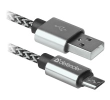 Дата кабель USB 2.0 AM to Micro 5P 1.0m USB08-03T PRO Defender (87815)