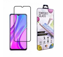 Скло захисне Drobak Xiaomi Redmi 9A Full Cover Full Glue (Black) (222233) (222233)