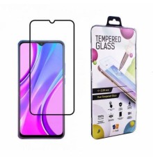 Скло захисне Drobak Xiaomi Redmi 9A Full Cover Full Glue (Black) (222233) (222233)