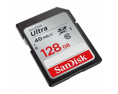 Карта пам'яті SanDisk 128GB SDXC class 10 UHS-I Ultra (SDSDUN4-128G-GN6IN)