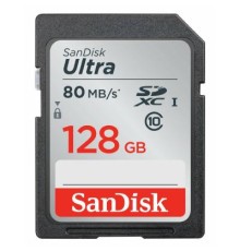 Карта пам'яті SanDisk 128GB SDXC class 10 UHS-I Ultra (SDSDUN4-128G-GN6IN)