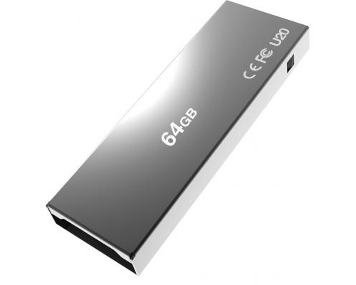 USB флеш накопичувач AddLink 64GB U20 Titanium USB 2.0 (ad64GBU20T2) 