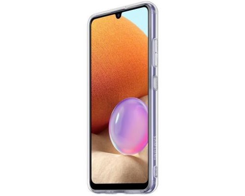 Чохол до мобільного телефона Samsung SAMSUNG Galaxy A32/A325 Soft Clear Cover Transparency (EF-QA325TTEGRU)