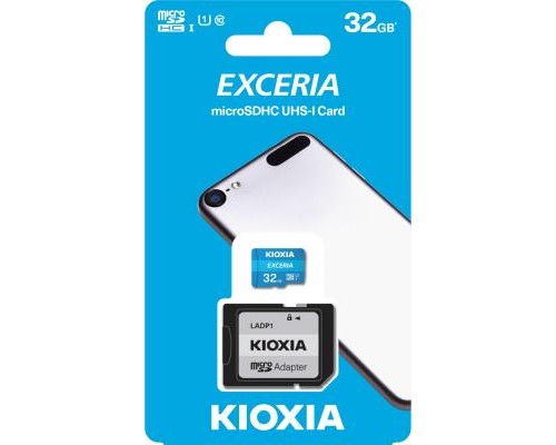 Карта пам'яті Kioxia 32GB microSDHC class 10 UHS-I Exceria (LMEX1L032GG2)