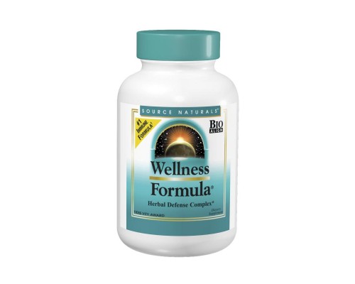 Вітамінно-мінеральний комплекс Source Naturals Рослинний Імунний Комплекс, Wellness Formula, 120 капсул (SNS-01425)