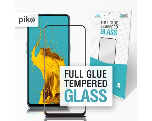 Скло захисне Piko Full Glue Oppo Reno 4 Lite (1283126511189)