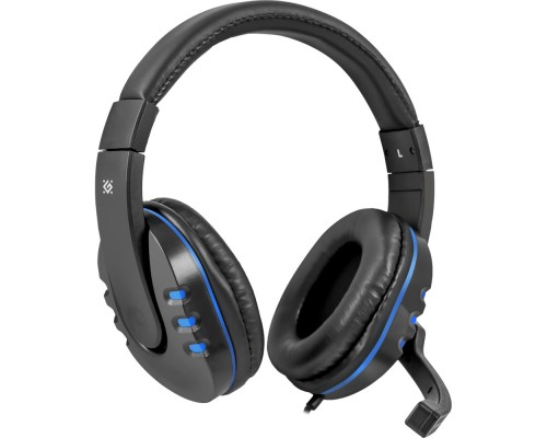 Навушники Defender Warhead G-160 Black-Blue (64118)