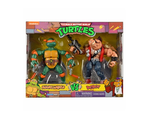 Фігурка TMNT набір Мікеланджело проти Бібоп (81277)