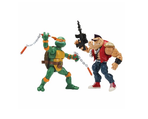 Фігурка TMNT набір Мікеланджело проти Бібоп (81277)
