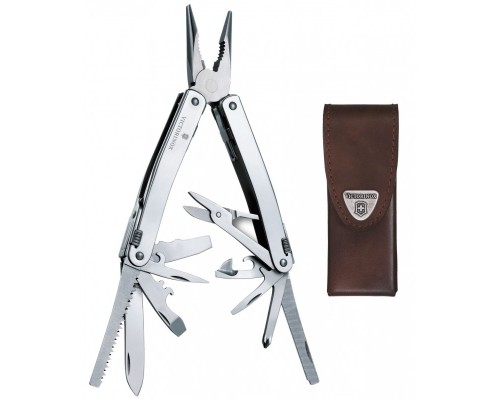 Мультитул Victorinox SwissTool Spirit X Leather Case (3.0224.L)
