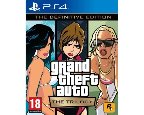 Гра Sony Grand Theft Auto: The Trilogy – The Definitive Edition [PS4, (5026555430920)