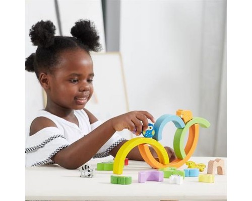 Розвиваюча іграшка Viga Toys гра-баланс Веселка (44590)