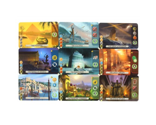 Настільна гра Аsmodee 7 Wonders Duel (7 Чудес Дуель) укр. (2090)