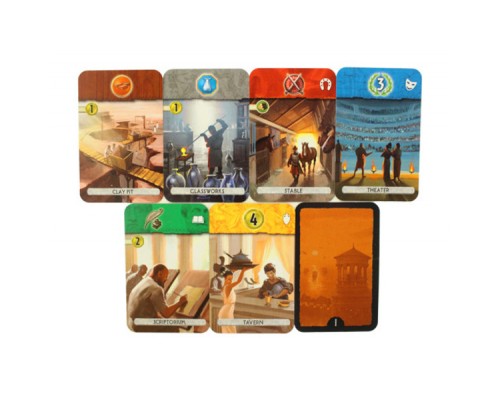 Настільна гра Аsmodee 7 Wonders Duel (7 Чудес Дуель) укр. (2090)